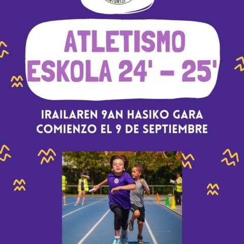 ATLETISMO ESKOLA ATLETISMO ECOLAS 24 25